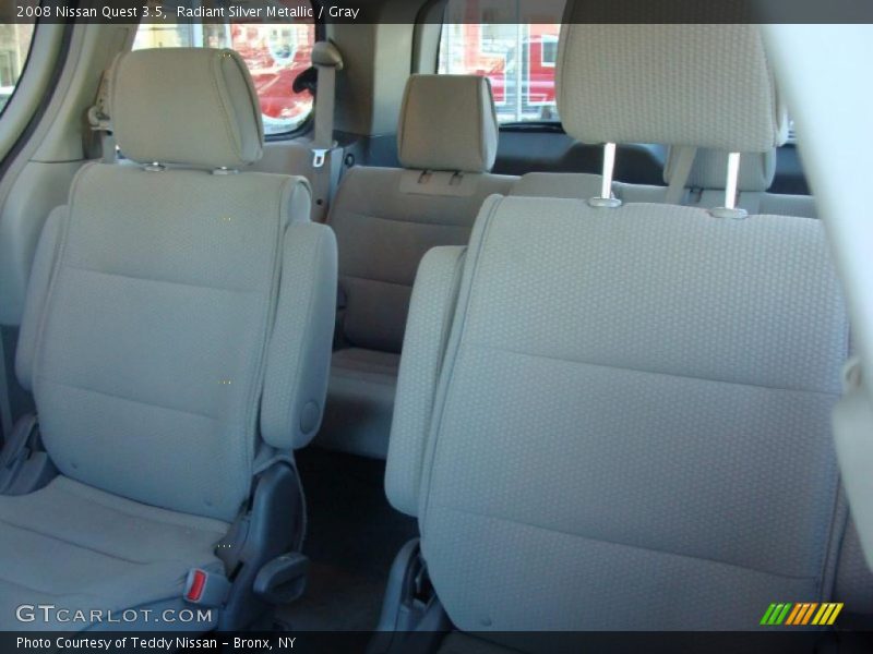 Radiant Silver Metallic / Gray 2008 Nissan Quest 3.5