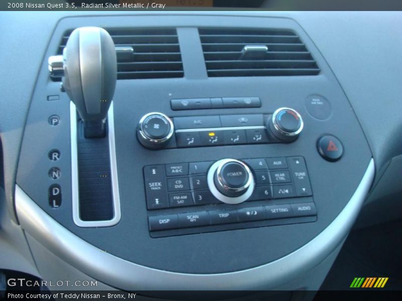 Radiant Silver Metallic / Gray 2008 Nissan Quest 3.5