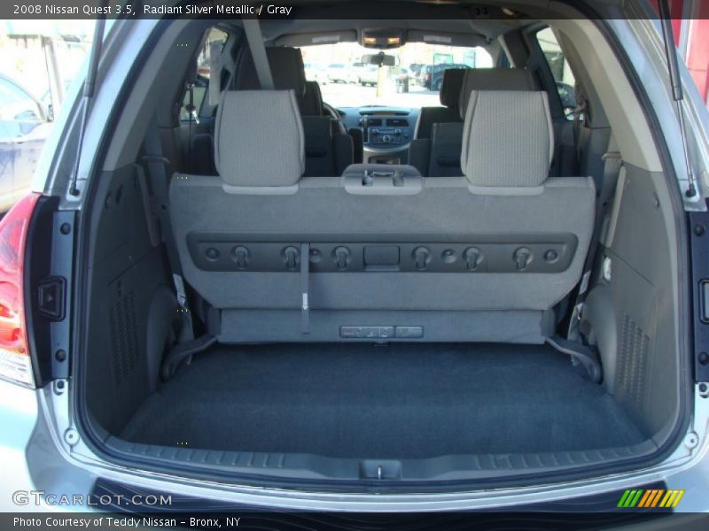 Radiant Silver Metallic / Gray 2008 Nissan Quest 3.5