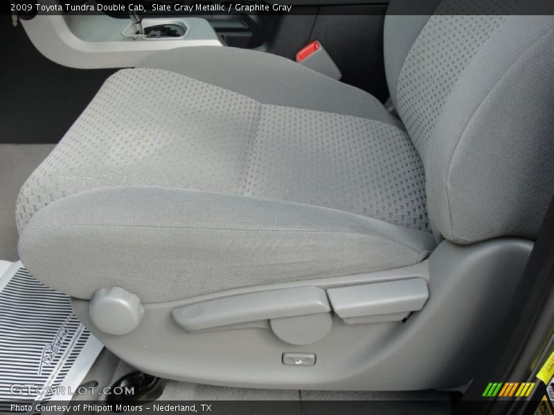Slate Gray Metallic / Graphite Gray 2009 Toyota Tundra Double Cab