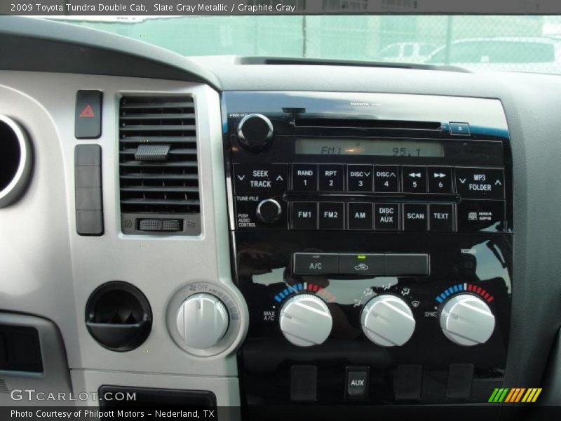 Slate Gray Metallic / Graphite Gray 2009 Toyota Tundra Double Cab