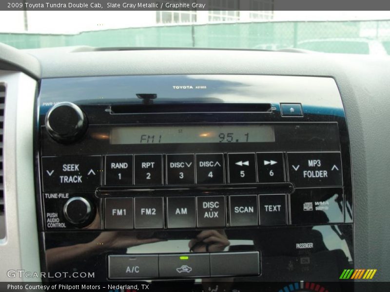 Slate Gray Metallic / Graphite Gray 2009 Toyota Tundra Double Cab