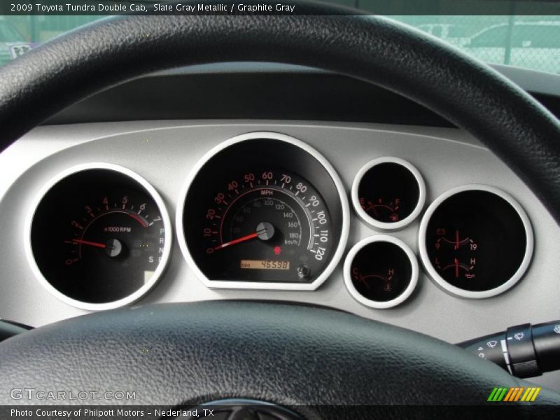 Slate Gray Metallic / Graphite Gray 2009 Toyota Tundra Double Cab