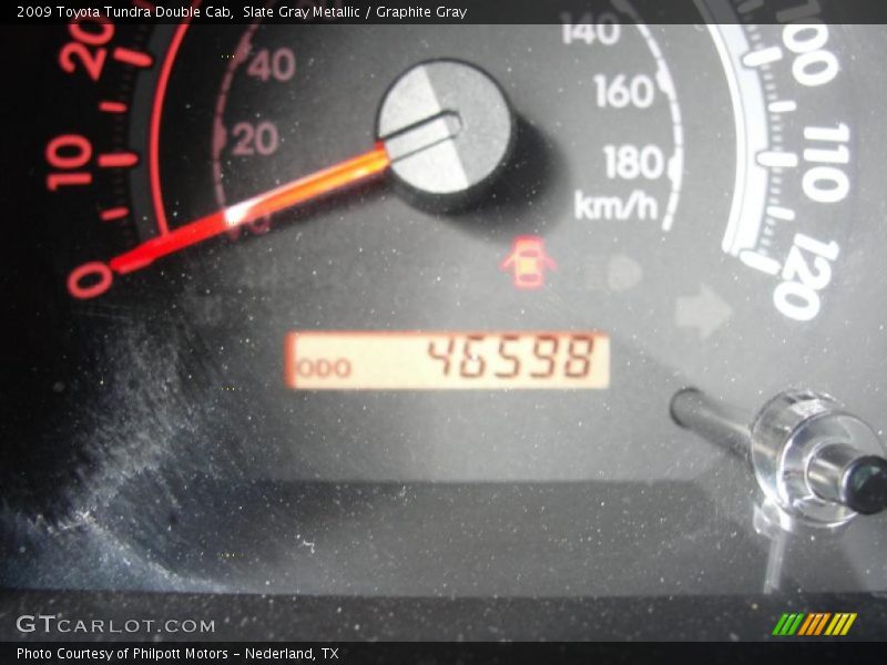 Slate Gray Metallic / Graphite Gray 2009 Toyota Tundra Double Cab