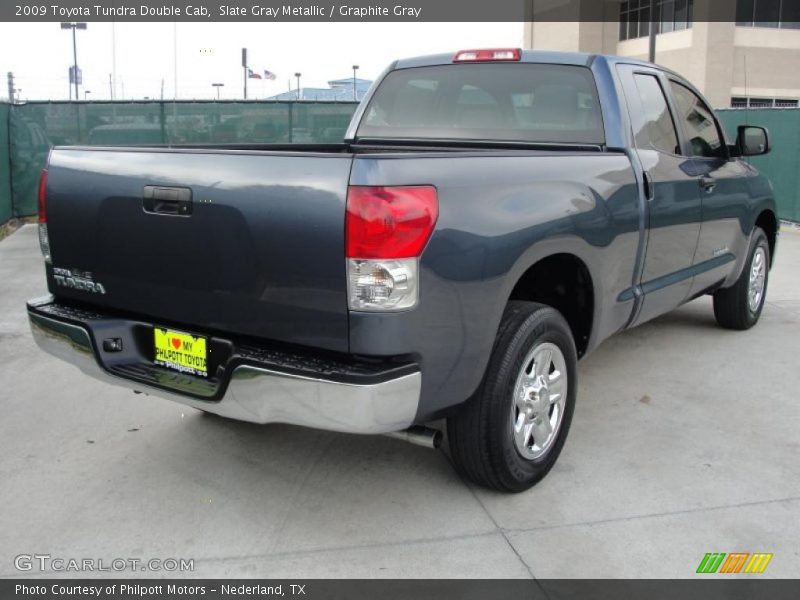 Slate Gray Metallic / Graphite Gray 2009 Toyota Tundra Double Cab