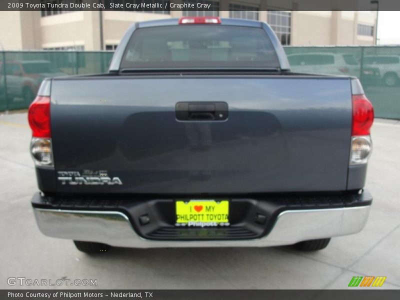 Slate Gray Metallic / Graphite Gray 2009 Toyota Tundra Double Cab