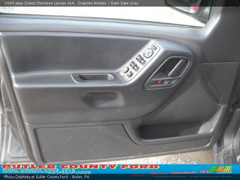 Graphite Metallic / Dark Slate Gray 2004 Jeep Grand Cherokee Laredo 4x4