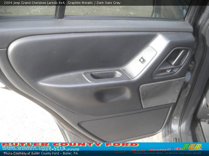 Graphite Metallic / Dark Slate Gray 2004 Jeep Grand Cherokee Laredo 4x4
