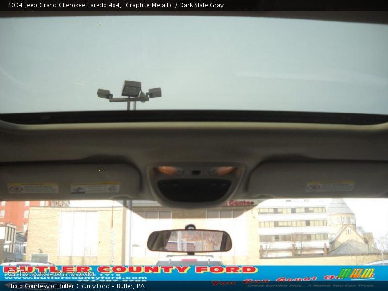 Graphite Metallic / Dark Slate Gray 2004 Jeep Grand Cherokee Laredo 4x4