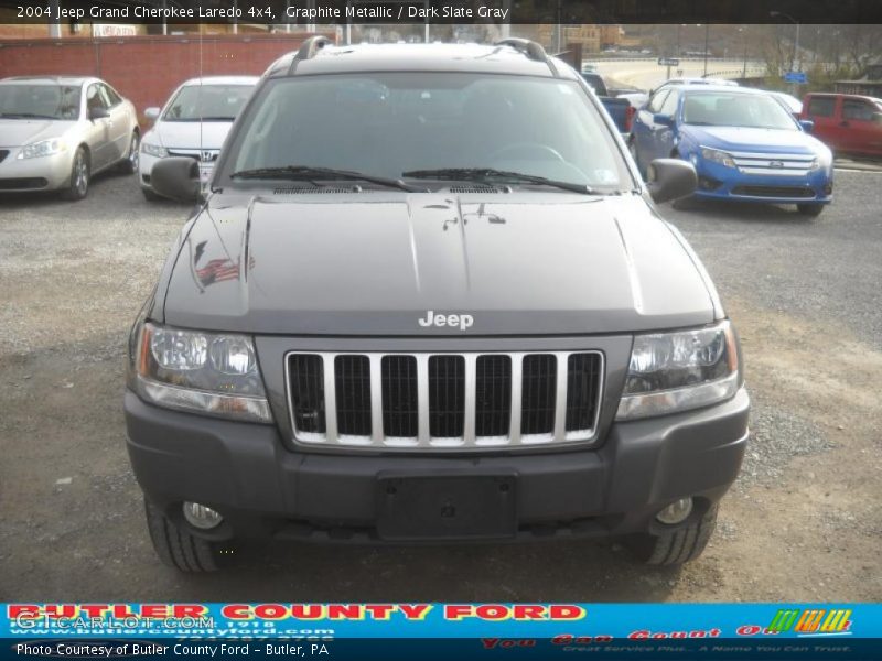 Graphite Metallic / Dark Slate Gray 2004 Jeep Grand Cherokee Laredo 4x4