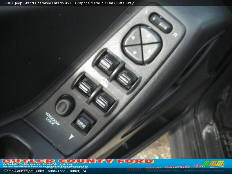 Graphite Metallic / Dark Slate Gray 2004 Jeep Grand Cherokee Laredo 4x4