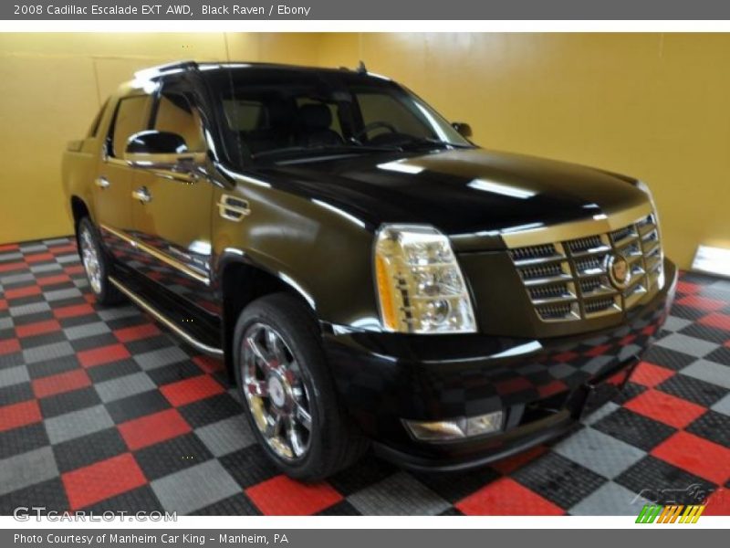 Black Raven / Ebony 2008 Cadillac Escalade EXT AWD