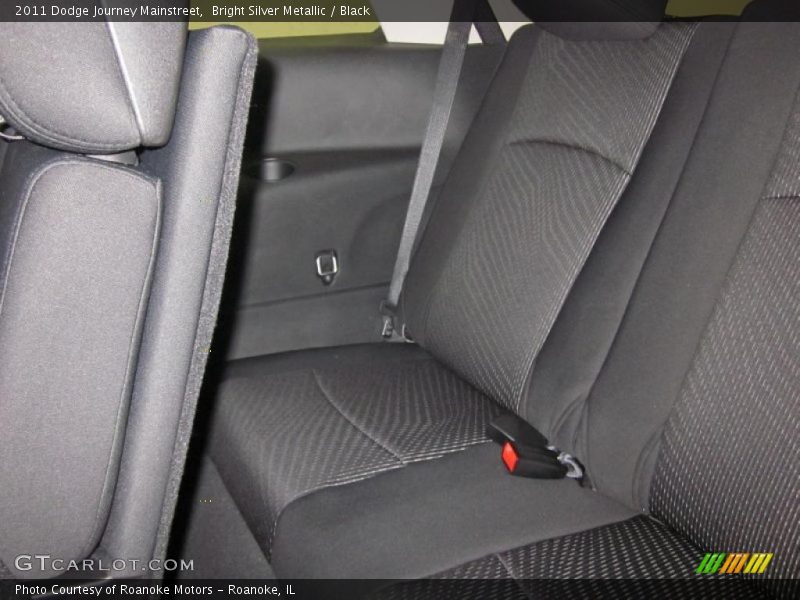Bright Silver Metallic / Black 2011 Dodge Journey Mainstreet