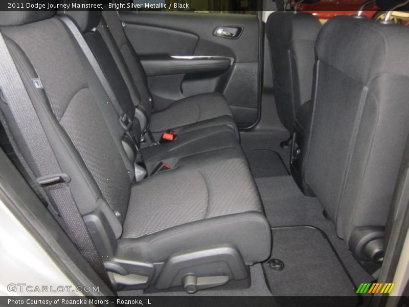Bright Silver Metallic / Black 2011 Dodge Journey Mainstreet