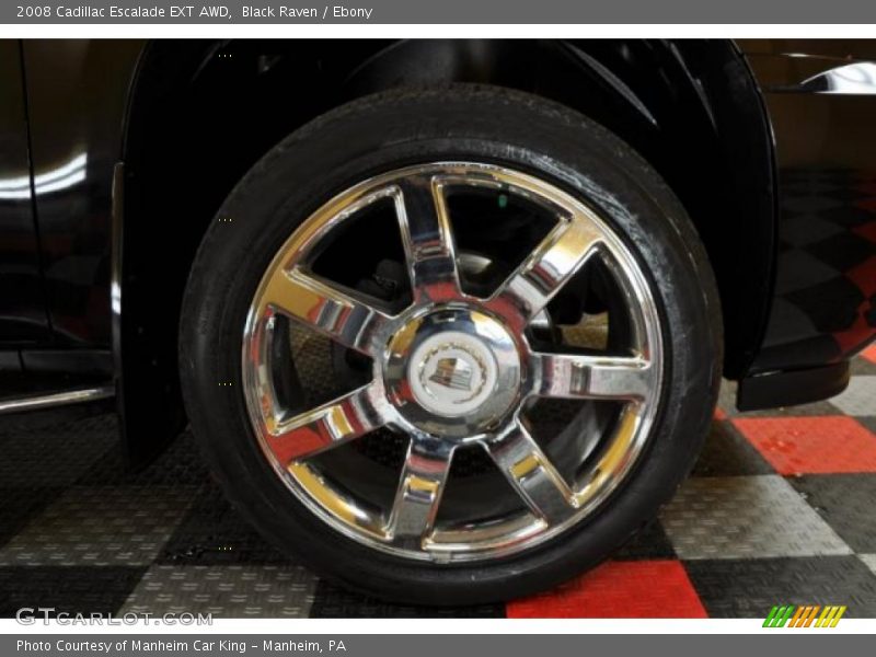 Black Raven / Ebony 2008 Cadillac Escalade EXT AWD