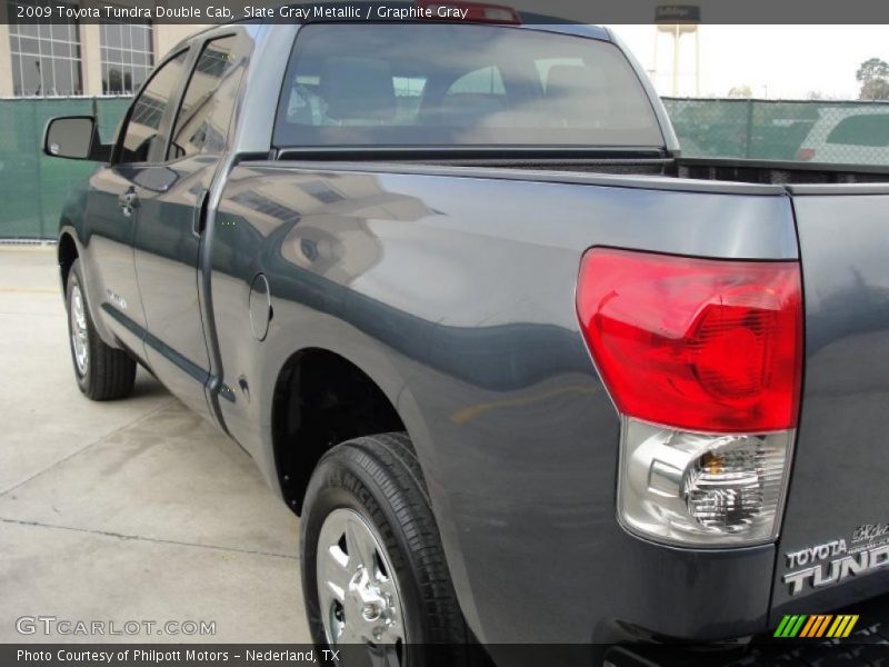 Slate Gray Metallic / Graphite Gray 2009 Toyota Tundra Double Cab