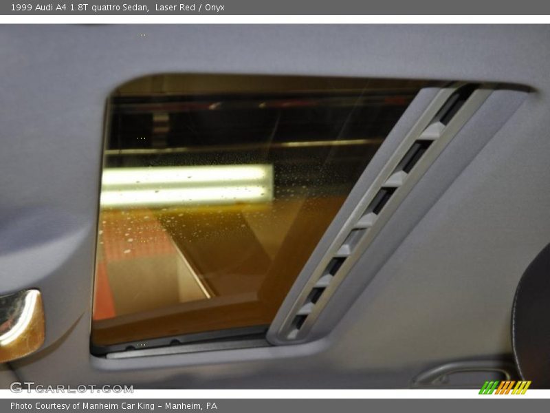 Laser Red / Onyx 1999 Audi A4 1.8T quattro Sedan