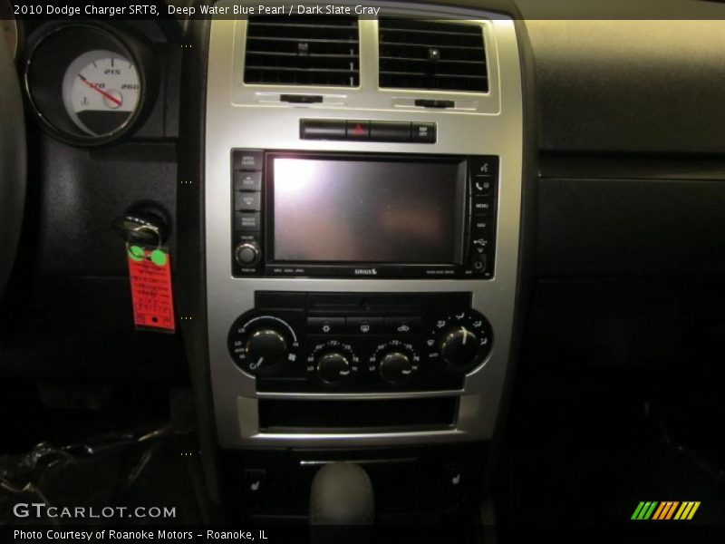 Deep Water Blue Pearl / Dark Slate Gray 2010 Dodge Charger SRT8