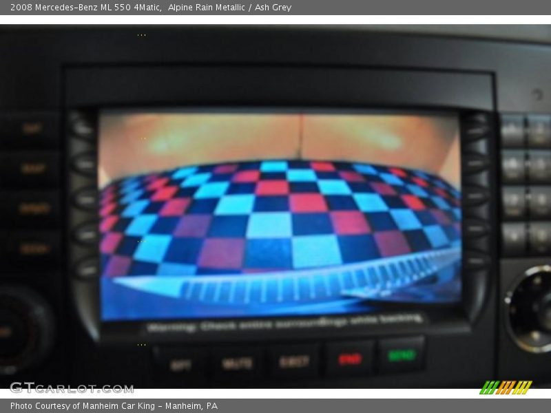 Alpine Rain Metallic / Ash Grey 2008 Mercedes-Benz ML 550 4Matic
