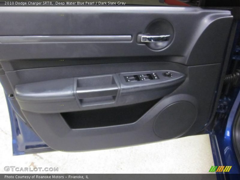 Deep Water Blue Pearl / Dark Slate Gray 2010 Dodge Charger SRT8