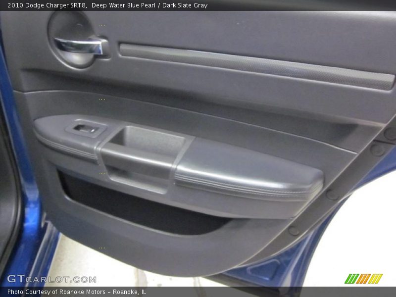 Deep Water Blue Pearl / Dark Slate Gray 2010 Dodge Charger SRT8