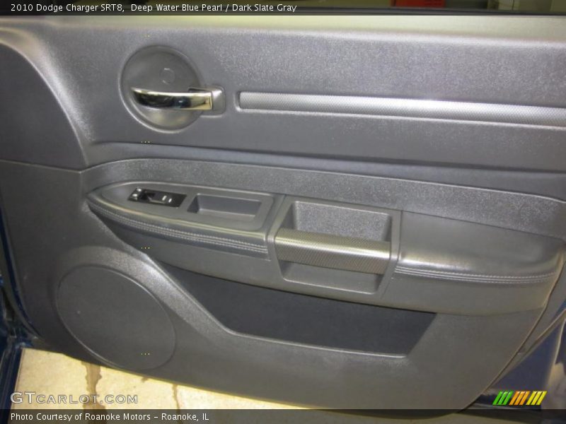Deep Water Blue Pearl / Dark Slate Gray 2010 Dodge Charger SRT8