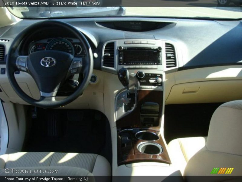 Blizzard White Pearl / Ivory 2010 Toyota Venza AWD
