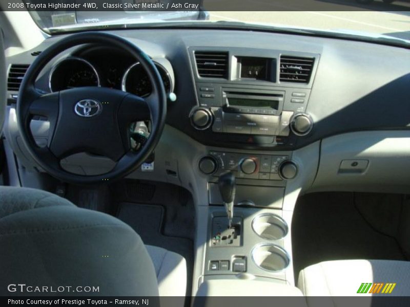 Classic Silver Metallic / Ash Gray 2008 Toyota Highlander 4WD