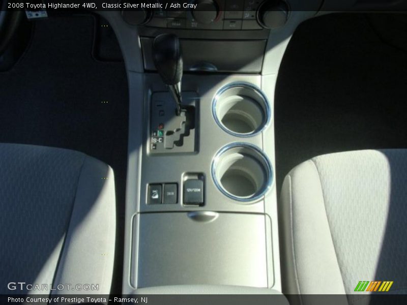 Classic Silver Metallic / Ash Gray 2008 Toyota Highlander 4WD
