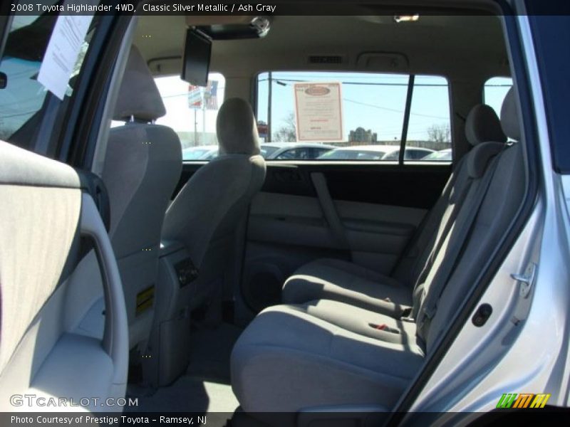 Classic Silver Metallic / Ash Gray 2008 Toyota Highlander 4WD