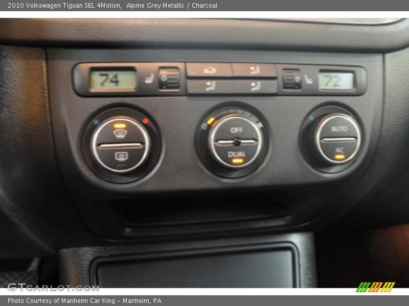 Alpine Grey Metallic / Charcoal 2010 Volkswagen Tiguan SEL 4Motion