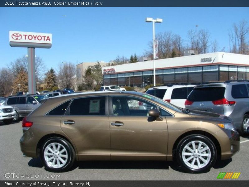 Golden Umber Mica / Ivory 2010 Toyota Venza AWD