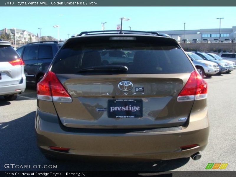 Golden Umber Mica / Ivory 2010 Toyota Venza AWD