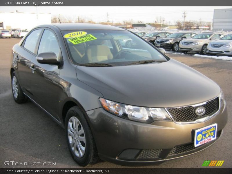 Bronze / Stone 2010 Kia Forte EX
