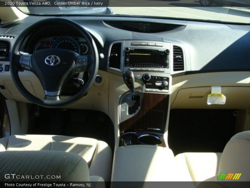 Golden Umber Mica / Ivory 2010 Toyota Venza AWD