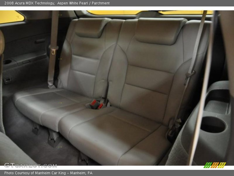 Aspen White Pearl / Parchment 2008 Acura MDX Technology