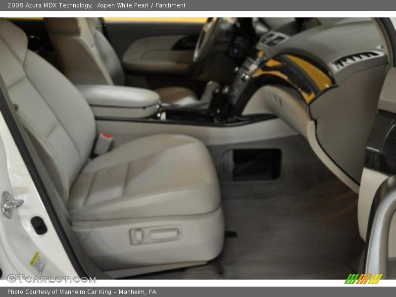 Aspen White Pearl / Parchment 2008 Acura MDX Technology