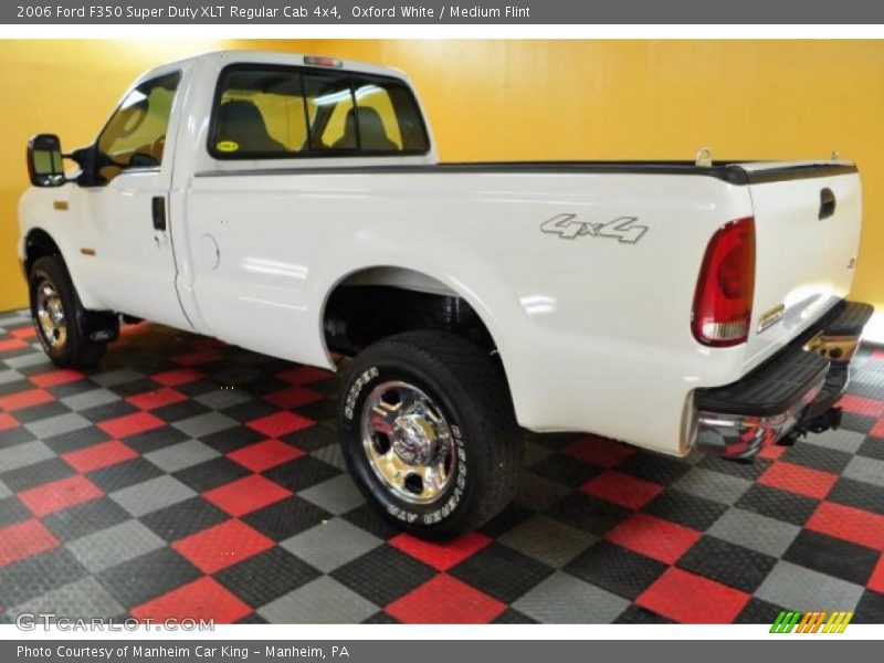 Oxford White / Medium Flint 2006 Ford F350 Super Duty XLT Regular Cab 4x4