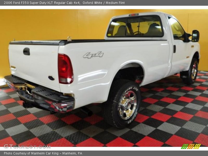 Oxford White / Medium Flint 2006 Ford F350 Super Duty XLT Regular Cab 4x4