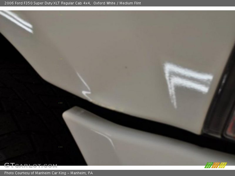 Oxford White / Medium Flint 2006 Ford F350 Super Duty XLT Regular Cab 4x4