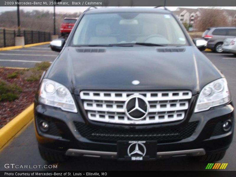 Black / Cashmere 2009 Mercedes-Benz ML 350 4Matic