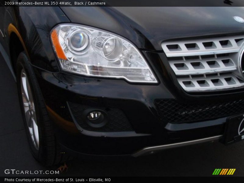 Black / Cashmere 2009 Mercedes-Benz ML 350 4Matic
