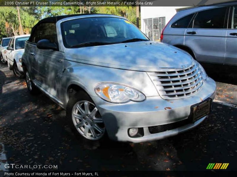 Bright Silver Metallic / Pastel Slate Gray 2006 Chrysler PT Cruiser Touring Convertible
