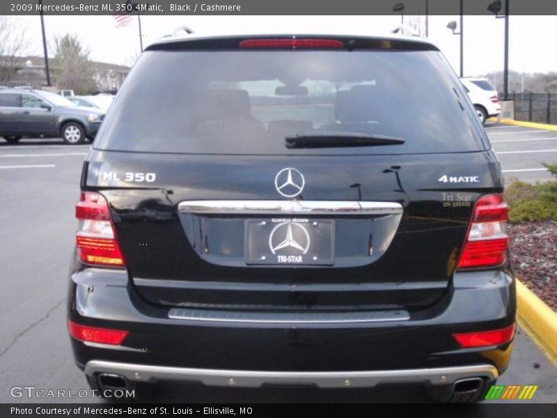 Black / Cashmere 2009 Mercedes-Benz ML 350 4Matic