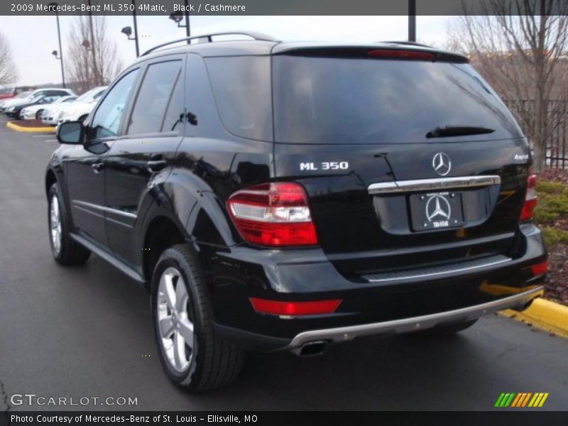 Black / Cashmere 2009 Mercedes-Benz ML 350 4Matic