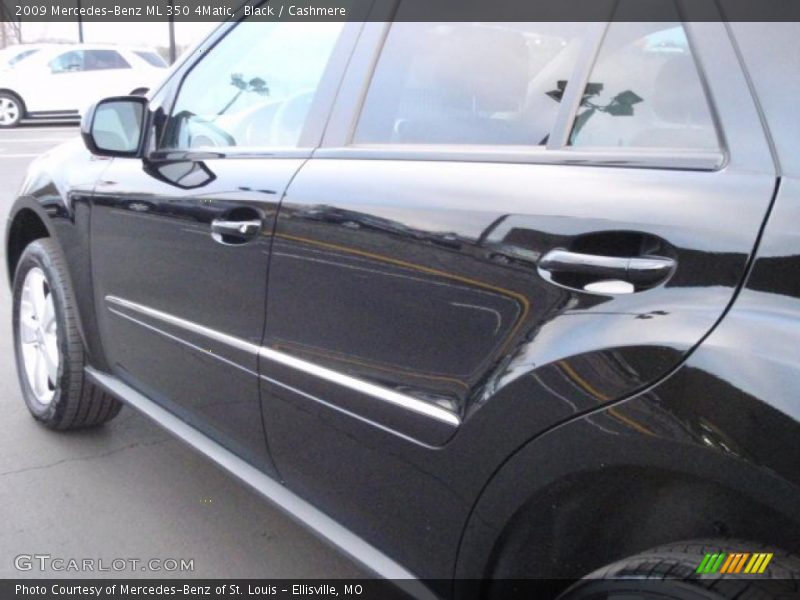 Black / Cashmere 2009 Mercedes-Benz ML 350 4Matic