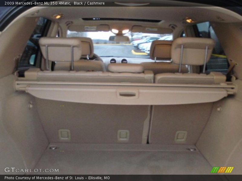 Black / Cashmere 2009 Mercedes-Benz ML 350 4Matic