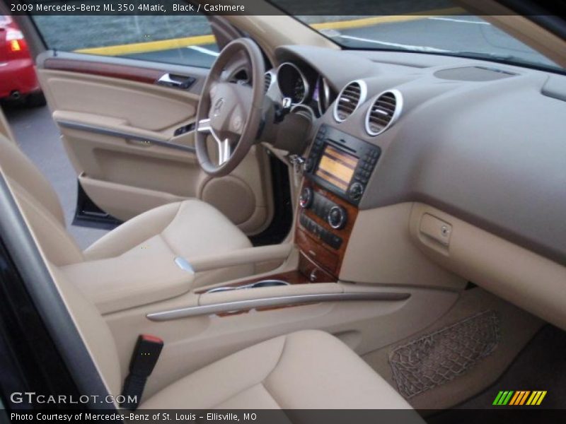 Black / Cashmere 2009 Mercedes-Benz ML 350 4Matic