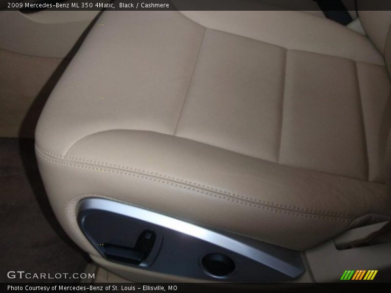 Black / Cashmere 2009 Mercedes-Benz ML 350 4Matic