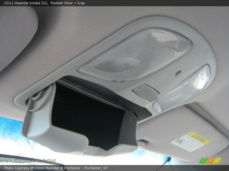 Radiant Silver / Gray 2011 Hyundai Sonata GLS
